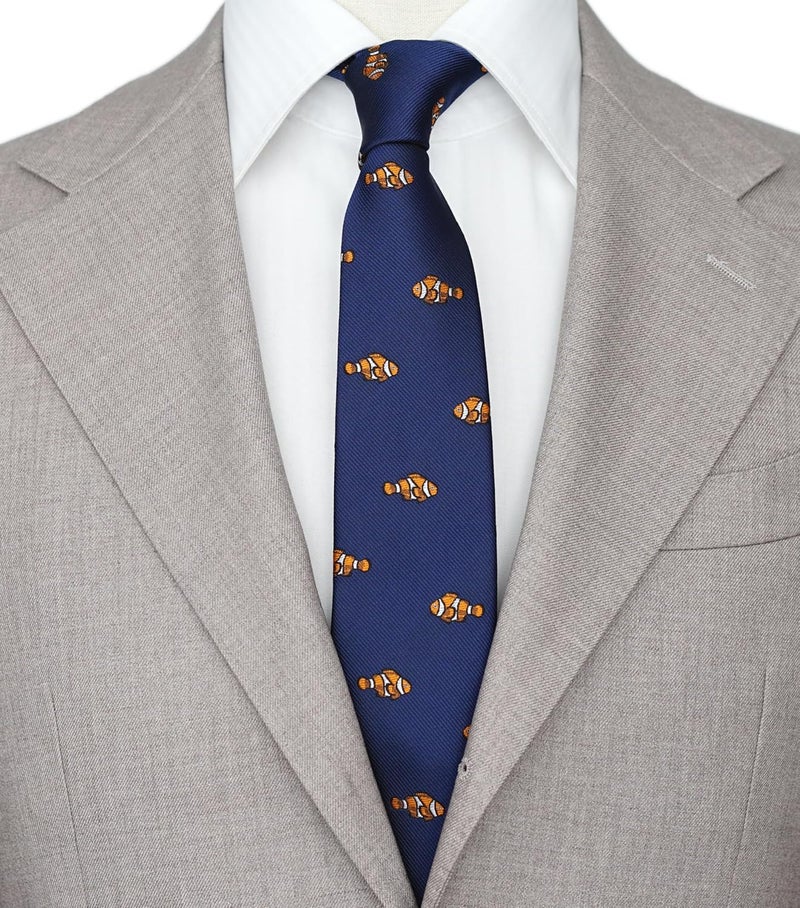ZENXUS Theme Ties for Men, Sports, Animals, Holidays, Unique Designed and Woven Patterns - Image 2